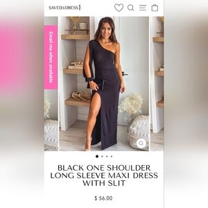 Saved by the Dress, Size L, Black
